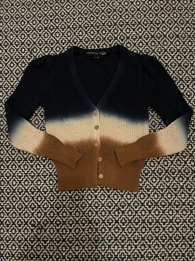 Veronica Beard Jeans Ombré Tie Dye Parula Cardigan Sweater